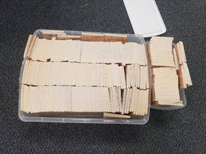 lot 1668 image: Large Lot of The Case For Christmas Books.  Approx 250 Books