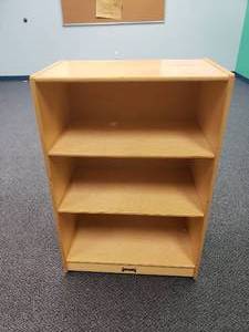 lot 1786 image: Wooden JonTi-Craft Wooden Storage Cabinet.  24 x 35 x 15