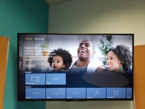 lot 1803 image: Toshiba 50LF621U21 50 LED 4K UHD Smart FireTV w Remote