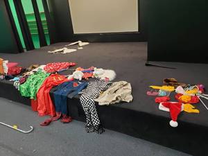 lot 1831 image: Large Lot of Misc Kids Costumes & Prop Clothing