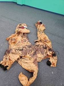 lot 1832 image: Lot of 2 T-Rex Inflatable Costumes