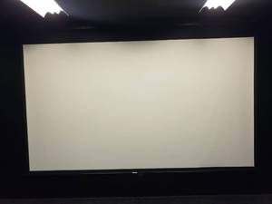 lot 1841 image: Elite Screens M150UWH2 Pull-Down 150 Ultra HD & 3D Ready Screen