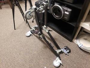 lot 1931 image: Lot of 2 Manfrotto 114 Heavy-Duty CineVideo Dolly For Tripods