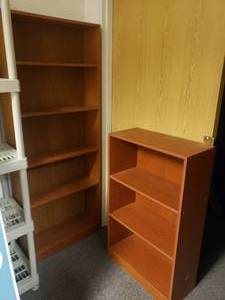 lot 1934 image: Lot of 2 Misc Bookcases