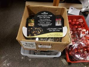 lot 1956 image: Large Lot of LED Fairies Lights & Twinkle Cluster Lights