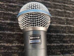 lot 47 image: Shure Beta 58A Supercardioid Dynamic Vocal Microphone