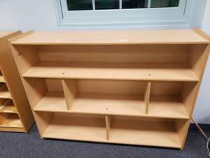 lot 1027 image: Angeles Rolling Classroom Cabinet