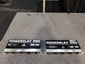 lot 113 image: Lot of 2 Behringer PowerPlay Pro 4-Channel Headphone Distribution Amplifiers HA4600