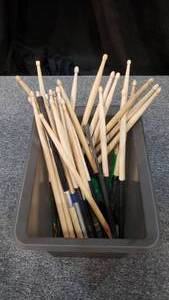 lot 144 image: Large Quantity of Misc Drum Sticks