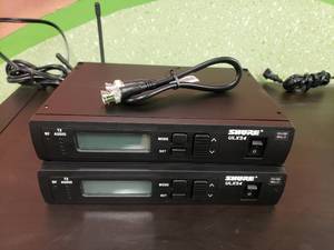 lot 2012 image: Lot of 2 Shure ULXS4 Wireless Receivers