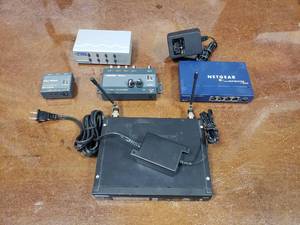 lot 2033 image: Lot of Misc Electronics.  Shure, Netgrar, Kramer, SmartV View & More