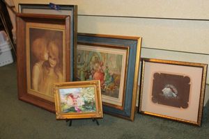 lot 132 image: Wall art see photos for signatures