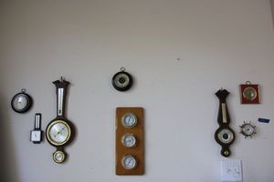 lot 8 image: Barometers and thermostats