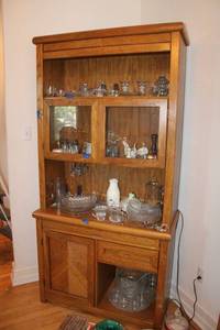 lot 54 image: Oak Hutch (Contents sold separately)