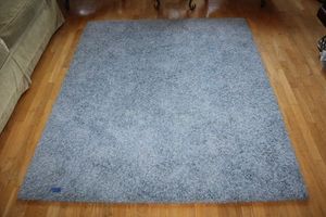 lot 53 image: Blue Area Rug - 5x510