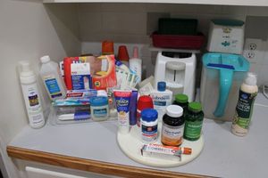 lot 74 image: Iced Tea maker and pitcher, toaster, Band-Aids and more