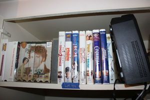 lot 99 image: VHS movies - Disney and Pride & Prejudice- with VHS player
