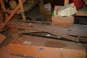 lot 303 image: Wooden bench