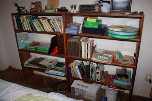 lot 183 image: 2 Bookshelves only - each 35.5x9.5x49