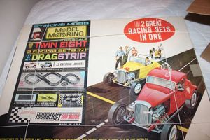 lot 191 image: ThunderJet Model Motoring Drag Racing set