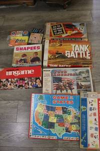 lot 87 image: Vintage board games