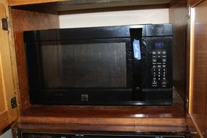lot 108 image: Sears Kenmore Elite microwave