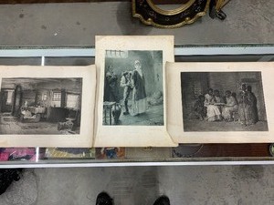 lot 36 image: VINTAGE ART WORK