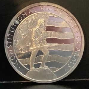 lot 201 image: 1 Troy oz .999 silver Coin