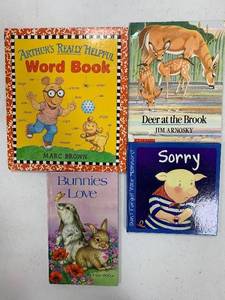 lot 195 image: 4 childrens books