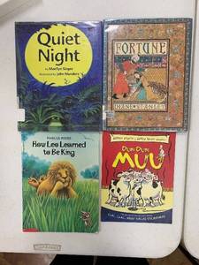 lot 166 image: 4 childrens books