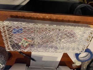 lot 209 image: Crystal Clear Muirfields Sectional  IN BOX