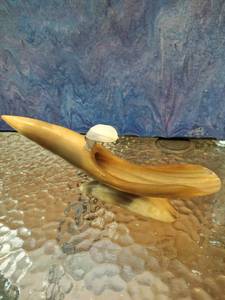 lot 88 image: Cow Horn Pipe Holder