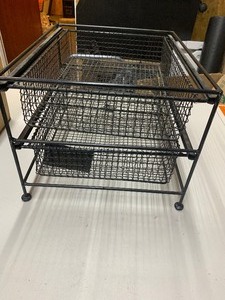 lot 139 image: METAL FILING BASKET