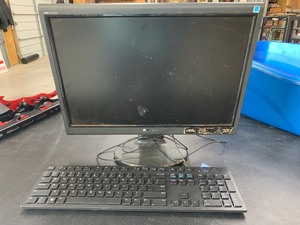 lot 153 image: MONITORKEYBOARD