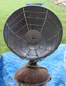 lot 10 image: Vintage Eletric Heater lightening