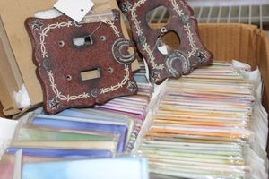lot 76 image: Light Switch Plates, 132