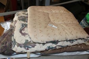 lot 82 image: Pillows and Lawn chair Pad