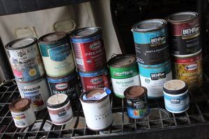 lot 84 image: Small Paints as shown