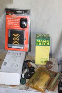 lot 32 image: XM Direct for Auto, Oil Filter, Garden Hose Repair items, weed eater Blades and more