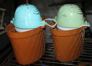 lot 53 image: Two Rival Childrens Ice Cream Makers