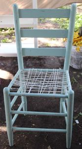 lot 101 image: Vintage Wooden Chair