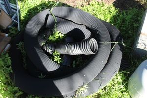 lot 115 image: Flexible 3 inch plastic Tubbing