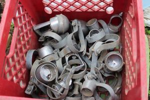 lot 144 image: Chain Link Fence Pieces