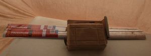 lot 145 image: Two Door Threshold Plates and Door Chime