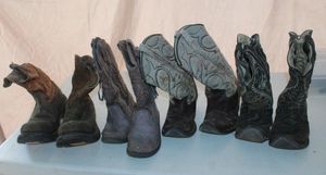 lot 174 image: Boots for Crafting or Decoration