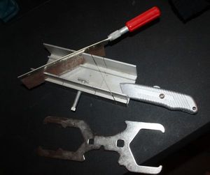 lot 209 image: Tools, Manual Miter Saw and Others