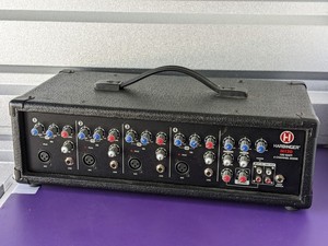 lot 31 image: HARBINGER M120 120 WATT 4 CHANNEL MIXER