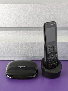 lot 48 image: Logitech Harmony Elite N-R0010 Remote w Charging Dock & Hub