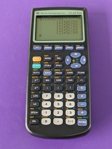 lot 103 image: Texas Instruments TI-83 PLUS Graphing Calculator