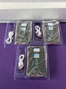 lot 107 image: NEW - Lot of 3 - JPS Solar Power Bank